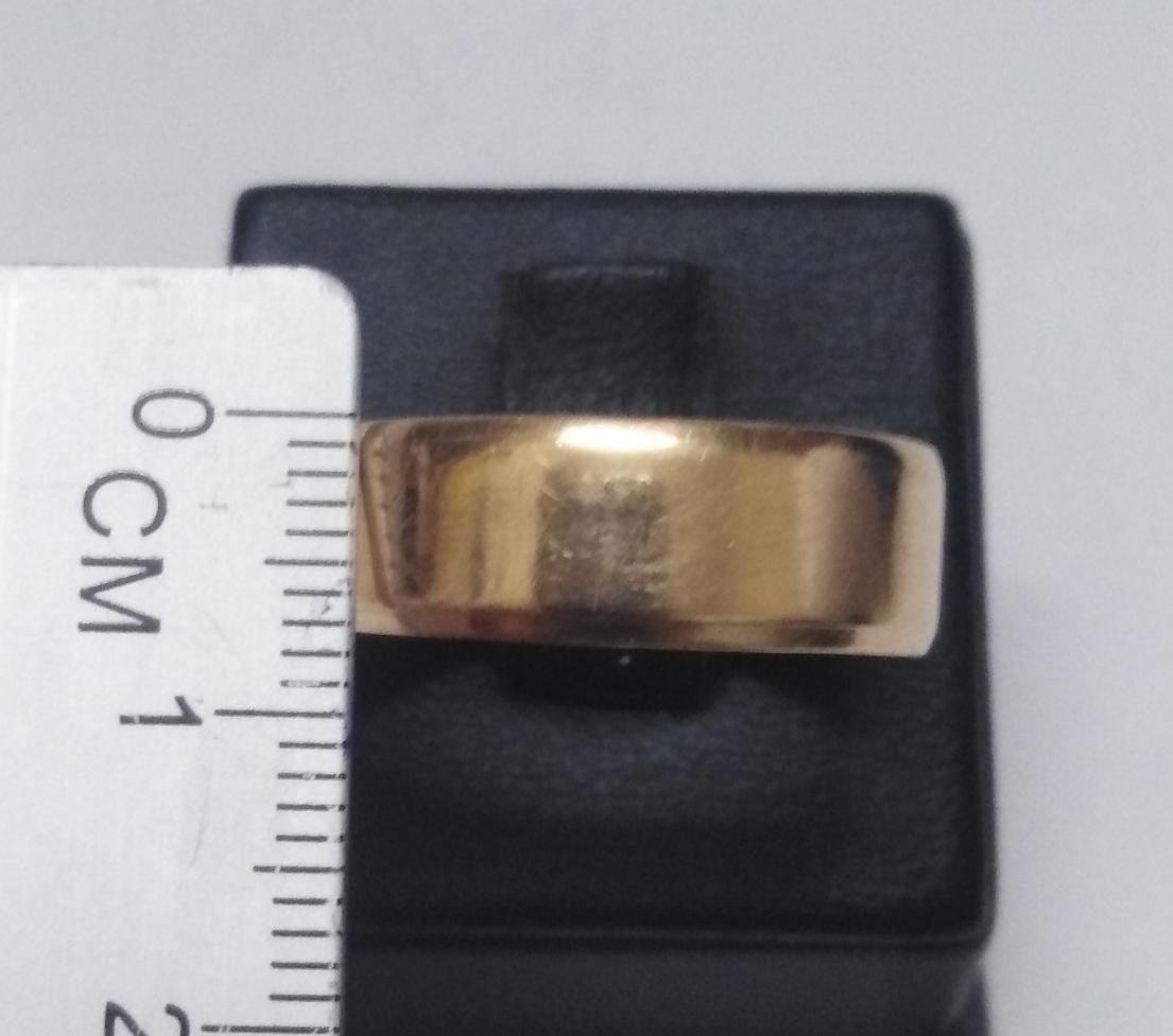 Обручальное кольцо из красного золота (32645655) 2