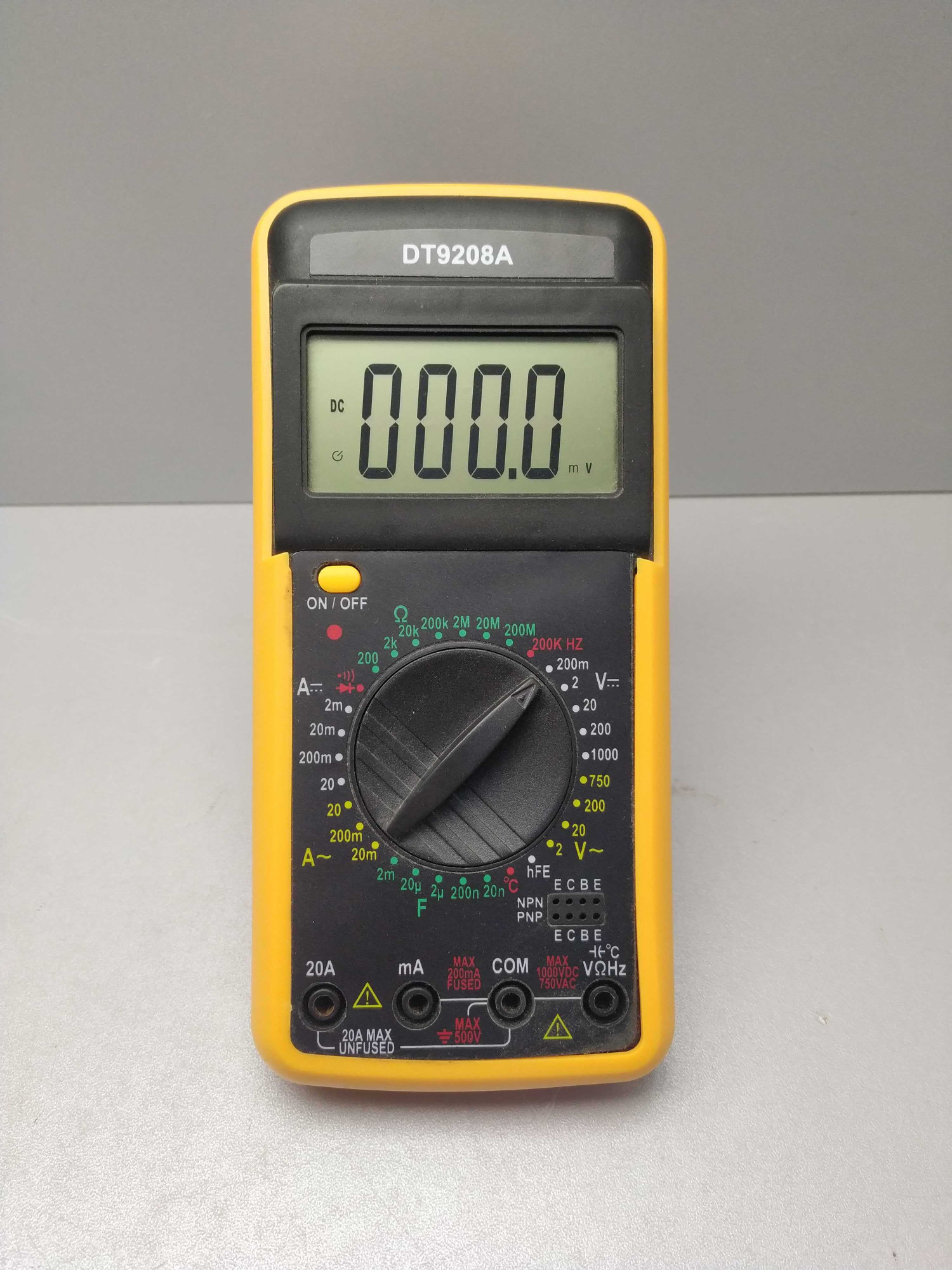 Мультиметр Digital DT-9208A 6