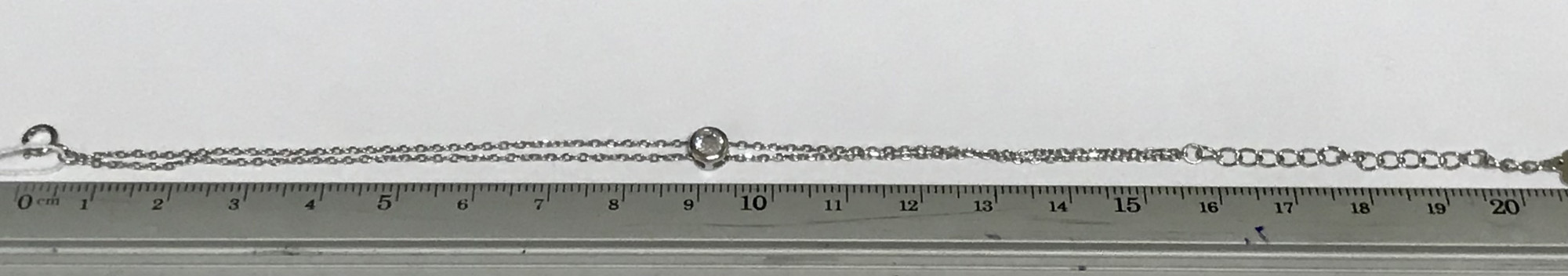 Срібний браслет із цирконієм (28454695) 2
