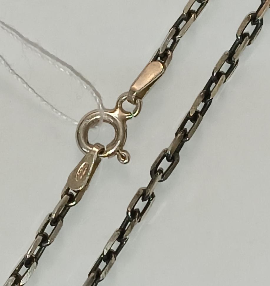 Серебряная цепь с плетением Якорное (33904925) 0