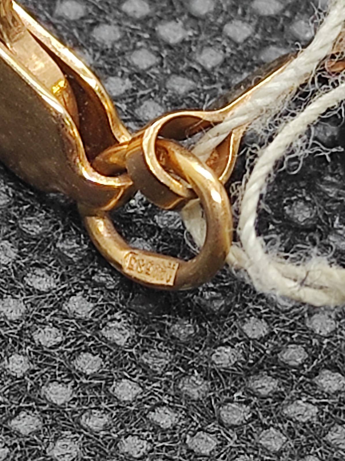 Ланцюжок з червоного золота з плетінням Фантазійне (32497668) 1