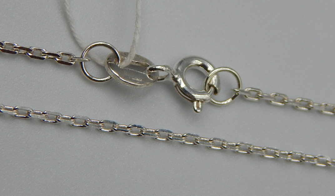 Серебряная цепь с плетением Якорное (31868915) 0