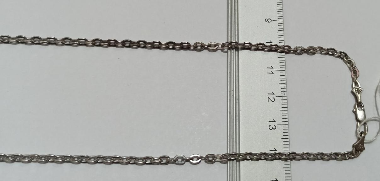 Серебряная цепь с плетением Якорное (30504935) 1