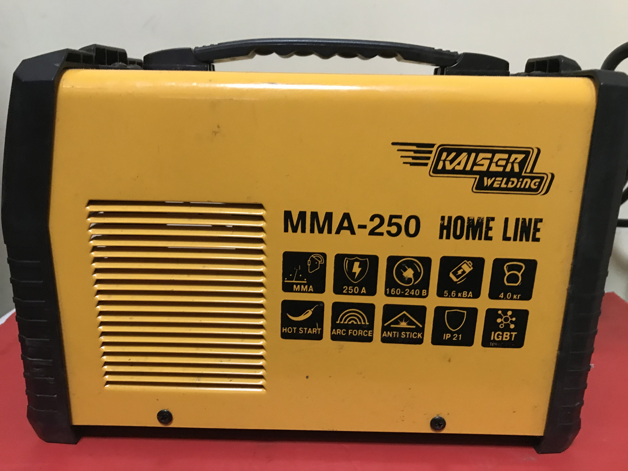 Зварювальний інвертор Kaiser MMA-250 Home Line 1