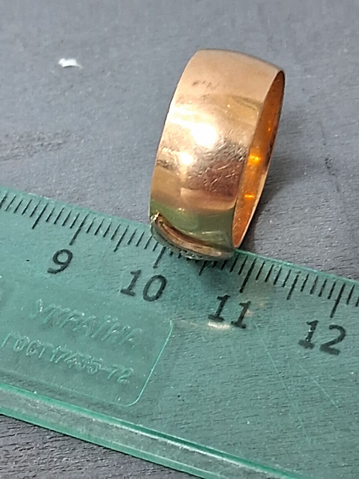 Обручальное кольцо из красного и белого золота с бриллиантом (-ми) (31014223) 5