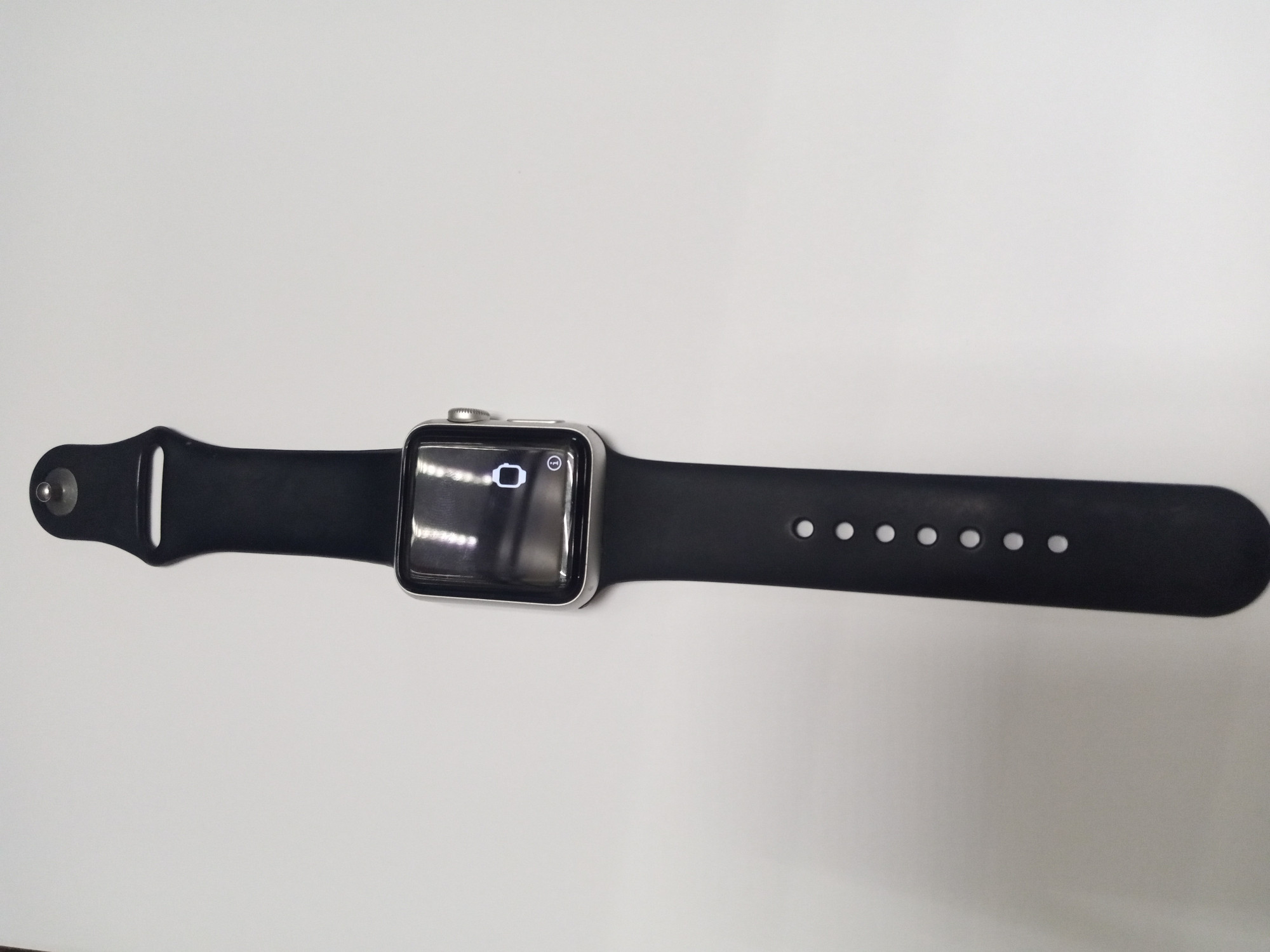Смарт-годинник Apple Watch Series 3 38mm Space Grey Aluminum Case with Black Sport Band MTF02FS/A 0