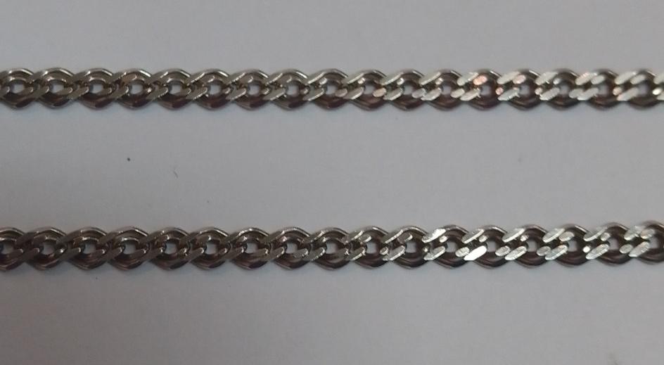 Срібний ланцюг із плетінням Нонна (30519093) 1