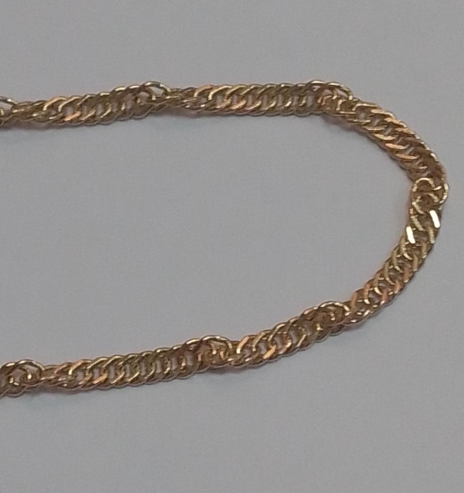 Цепь из красного золота с плетением Фантазийное (31910577) 1