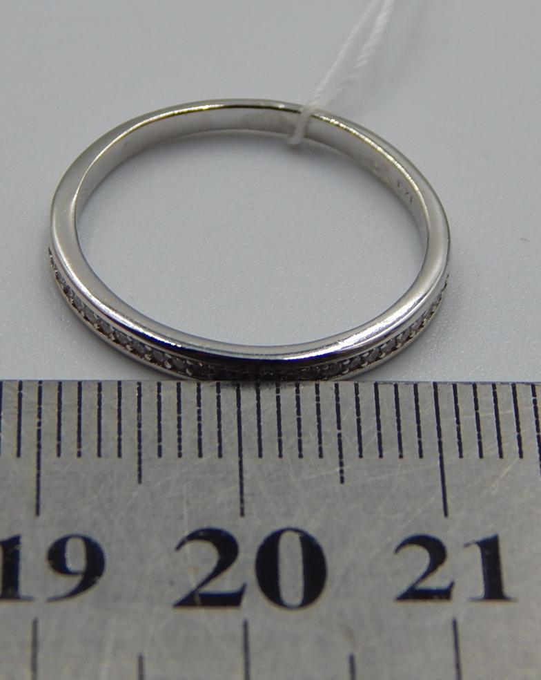 Серебряное кольцо с цирконием (31445817) 2