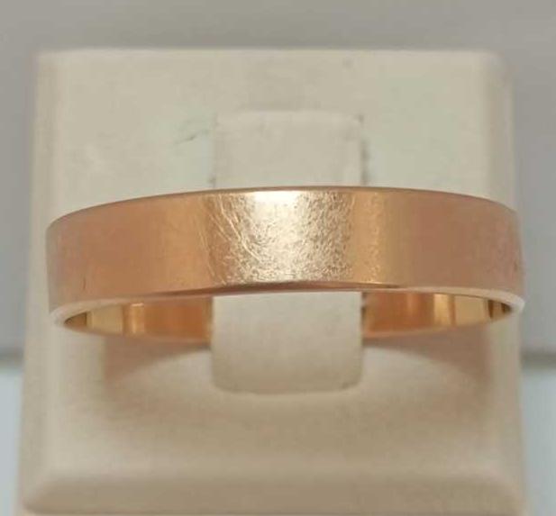 Обручальное кольцо из красного золота (33886560) 0
