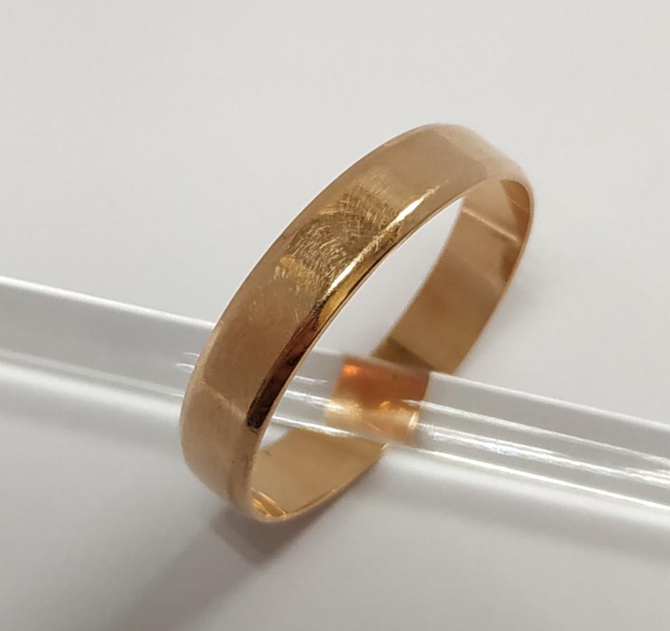 Обручальное кольцо из красного золота (33961265) 1