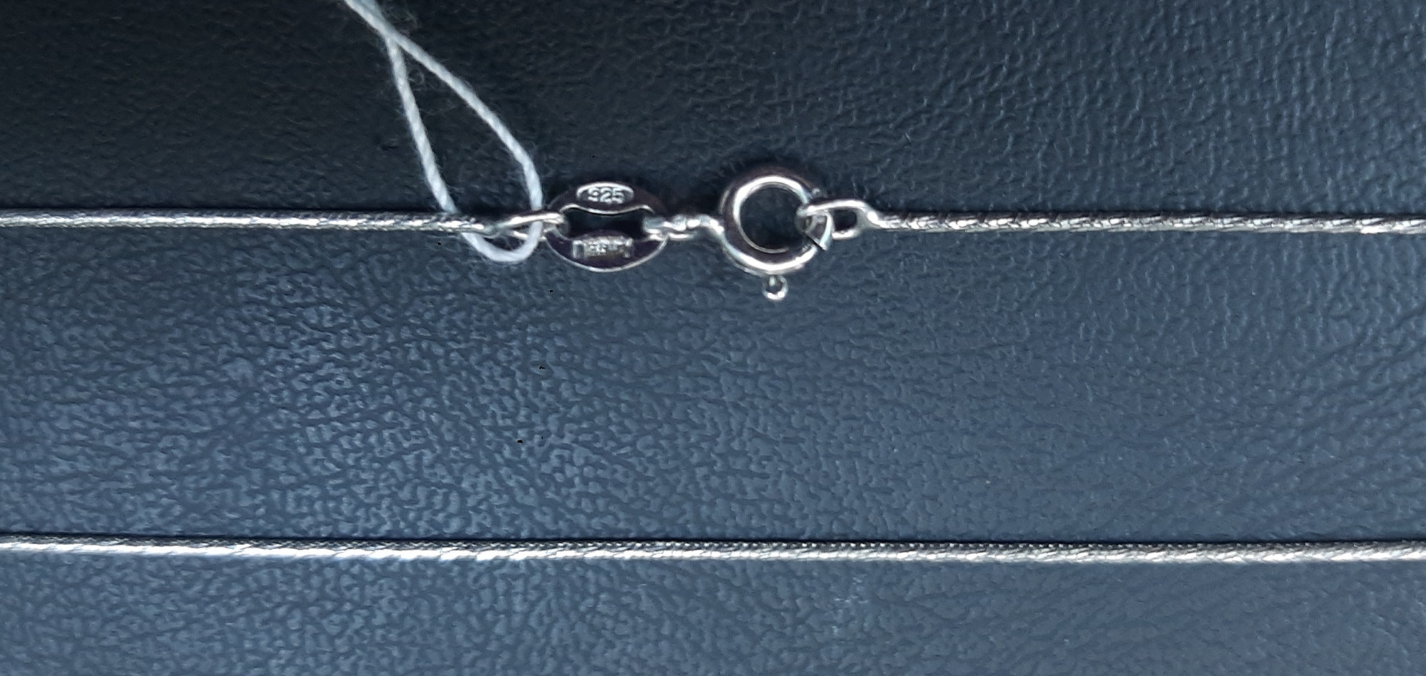 Серебряная цепь с плетением Снейк (30625858) 4