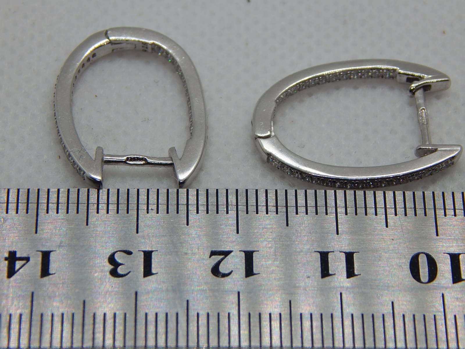 Срібні сережки з цирконієм (30506486) 3