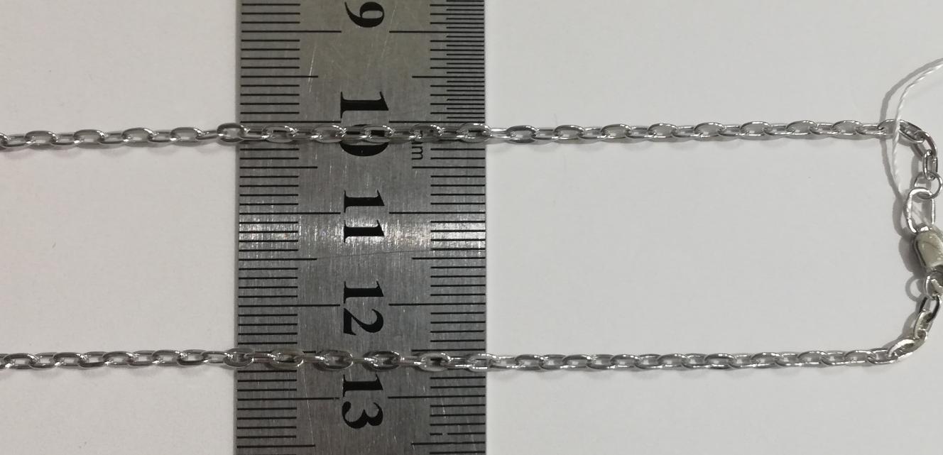 Серебряная цепь с плетением Якорное (28166351) 1