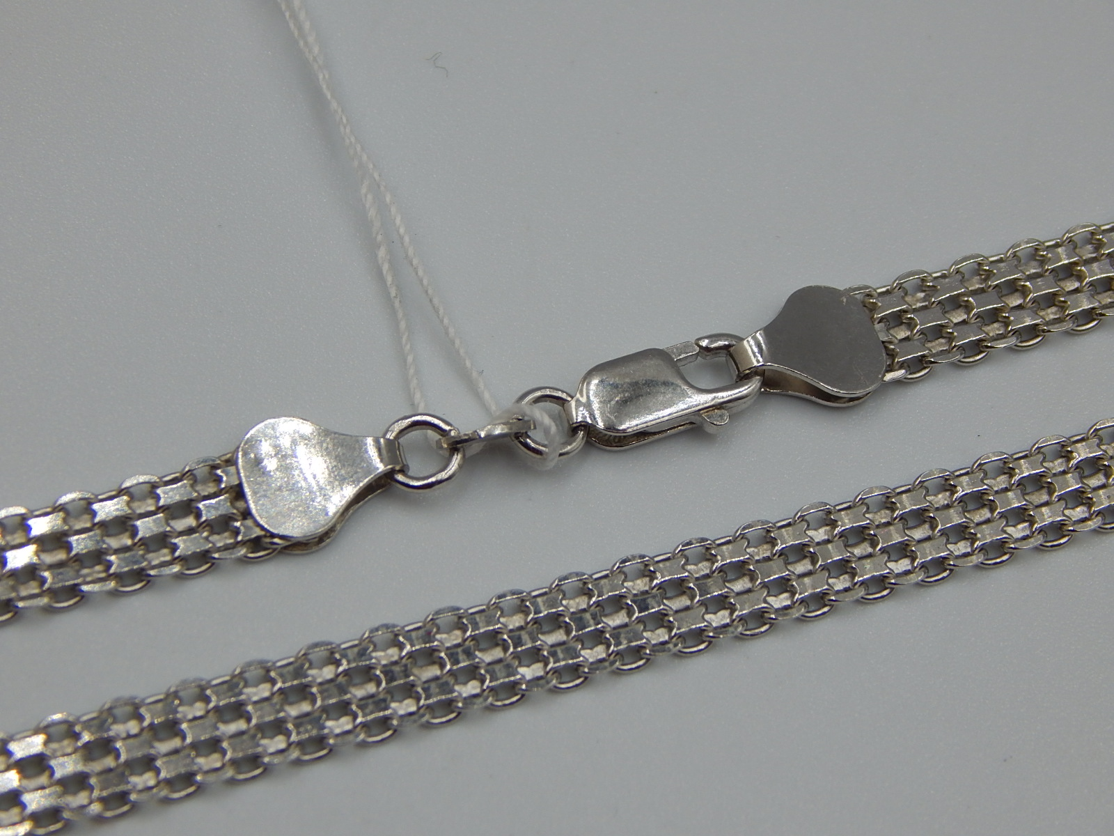 Серебряная цепь с плетением Фантазийное (30698181) 0