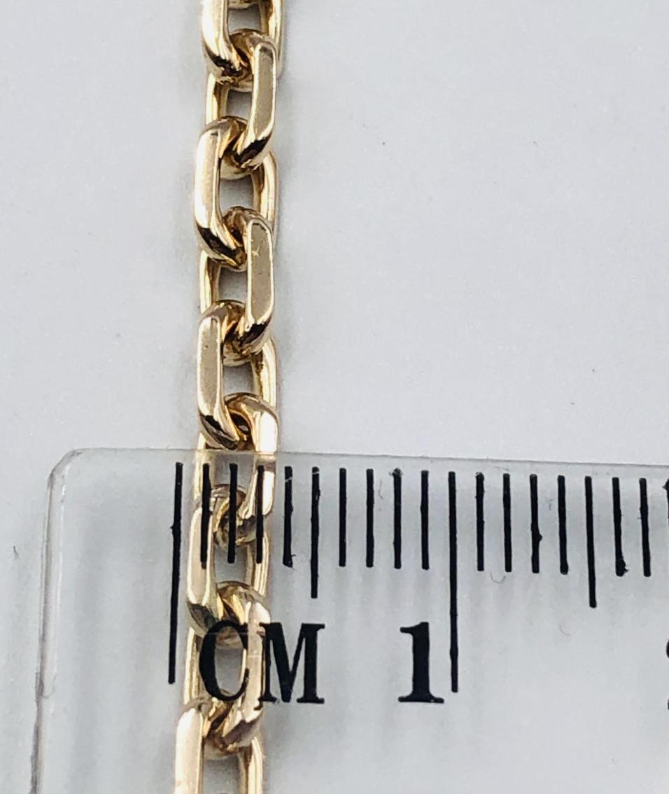 Ланцюжок з червоного золота з плетінням Якірне (33378689) 2