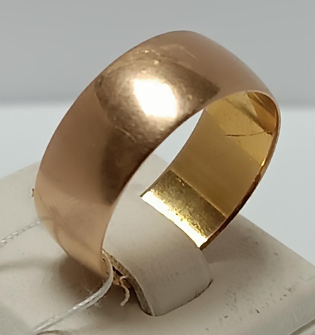 Обручальное кольцо из красного золота (33704418) 1