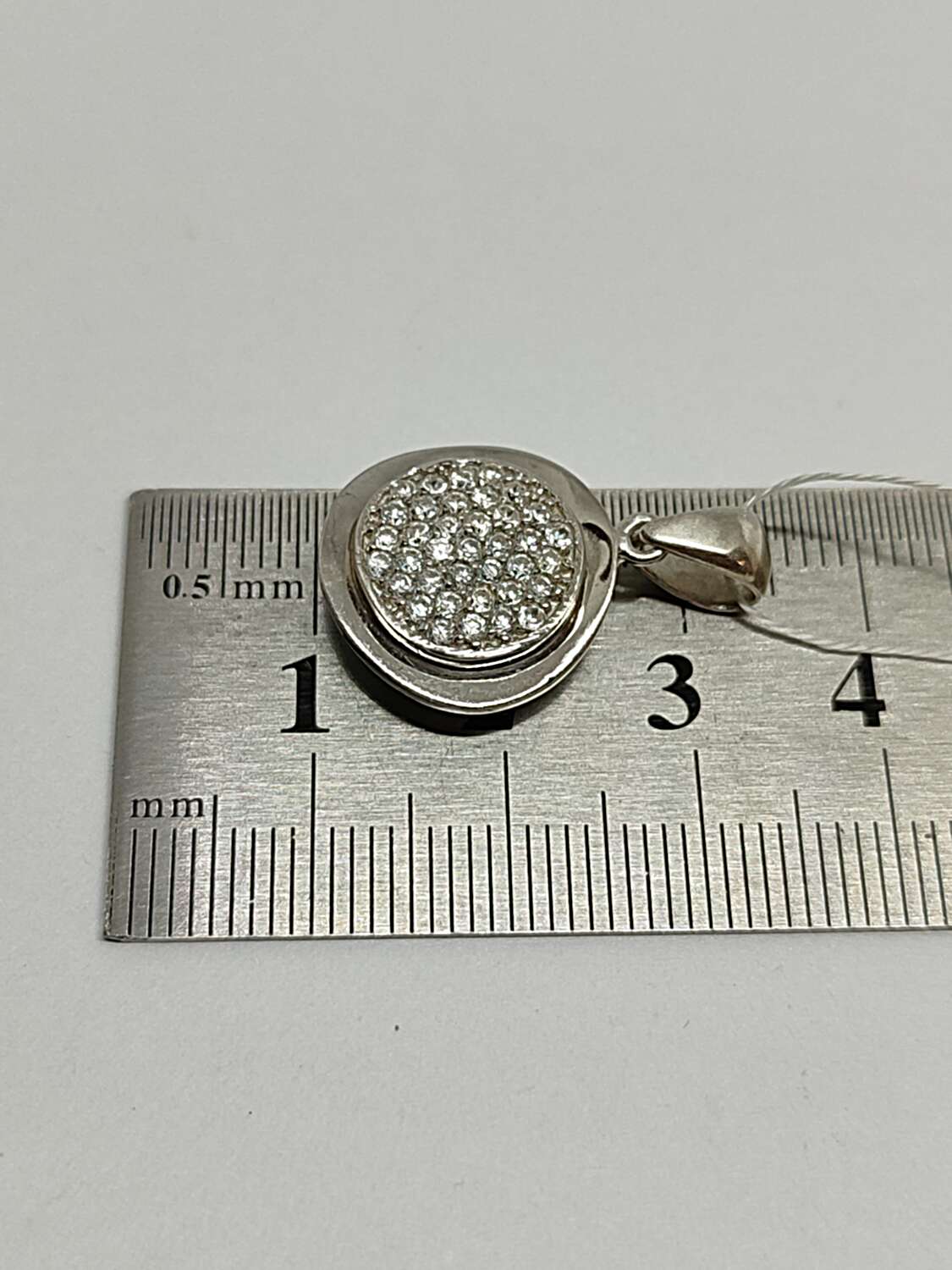 Срібний кулон із цирконієм (33617125) 3