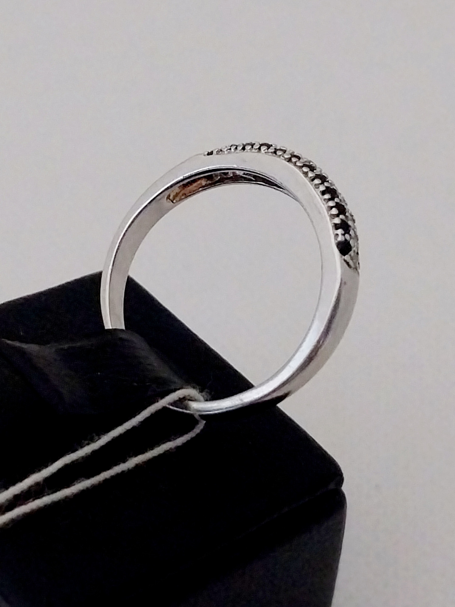 Серебряное кольцо с цирконием (30837835) 3