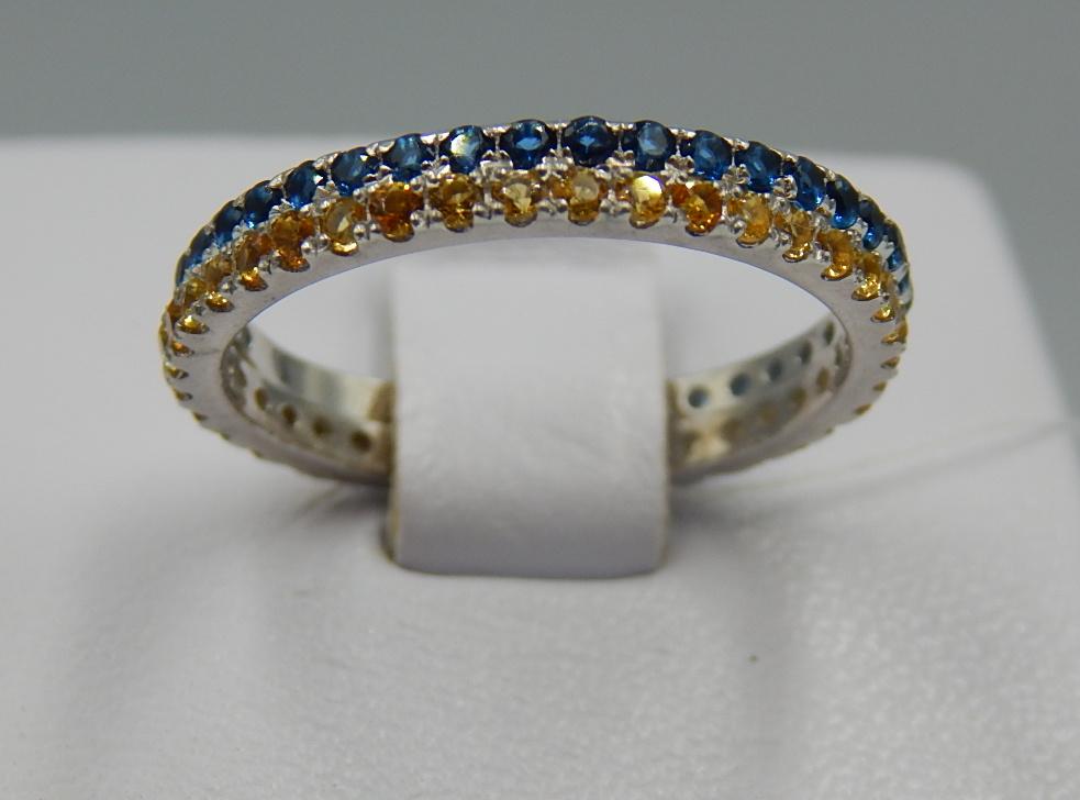 Серебряное кольцо с цирконием (31271917) 0