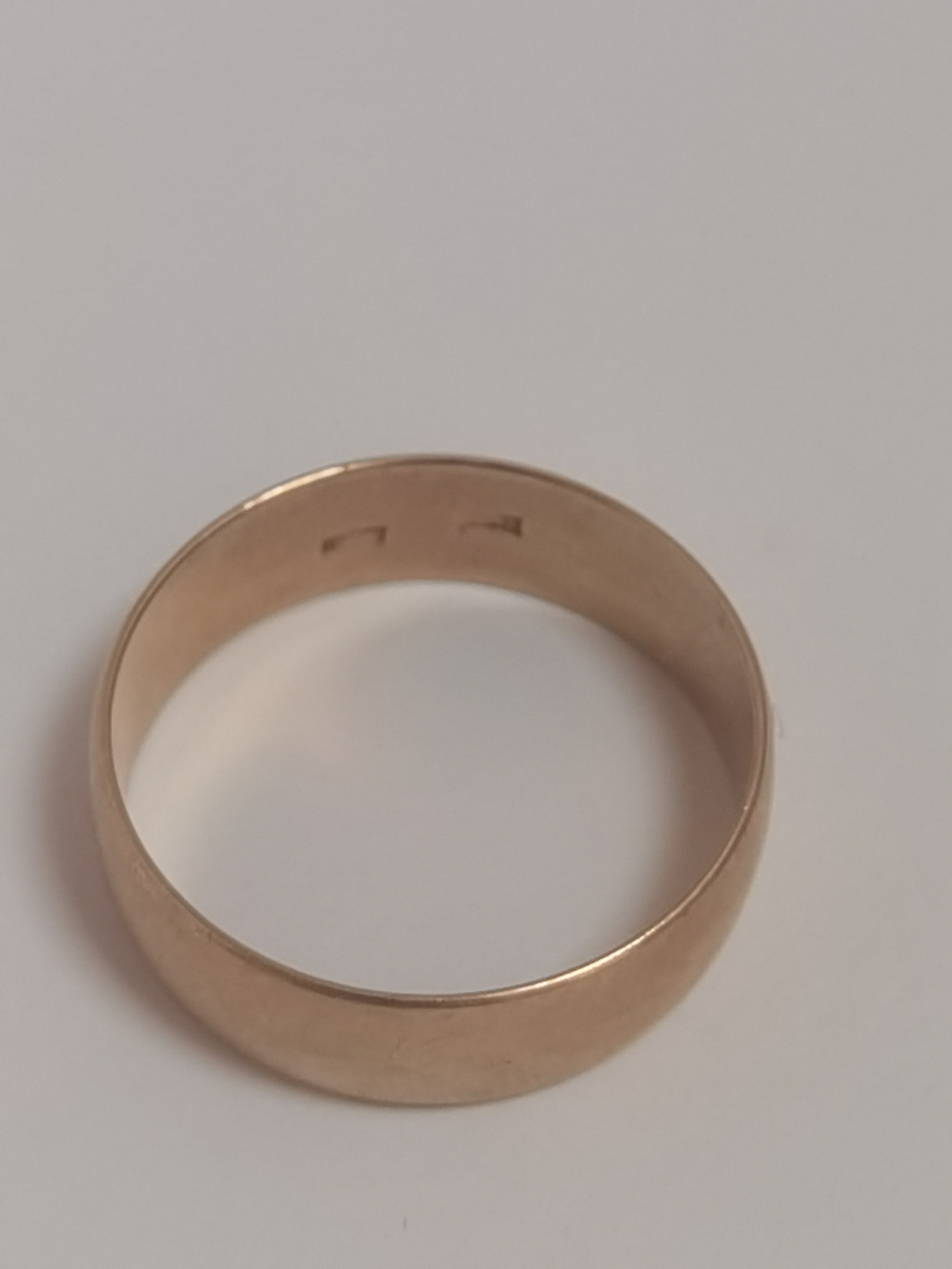 Обручальное кольцо из красного золота (33485771) 2