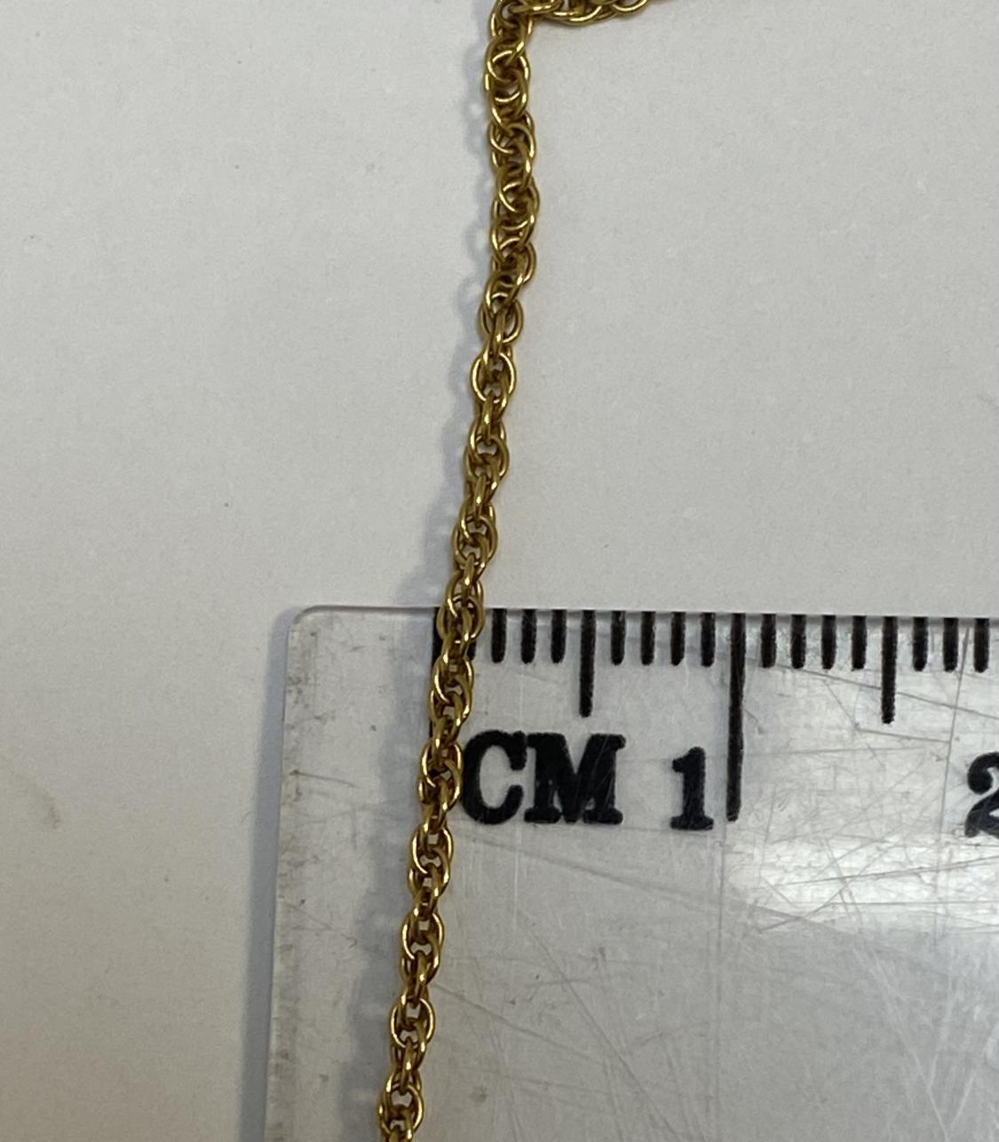 Цепь из красного золота с плетением Кордовое (33774712) 2
