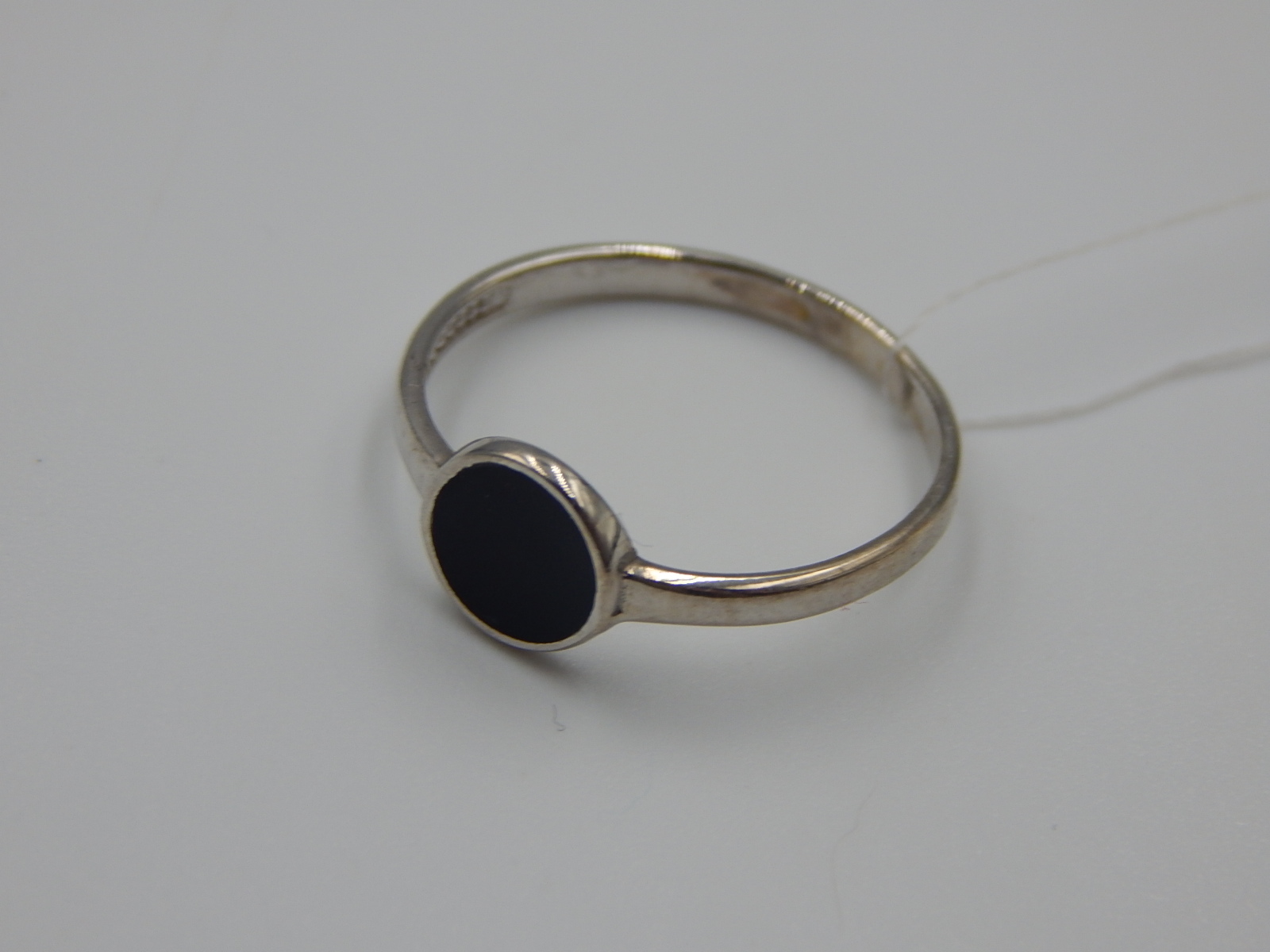 Серебряное кольцо с эмалью (32469256) 3