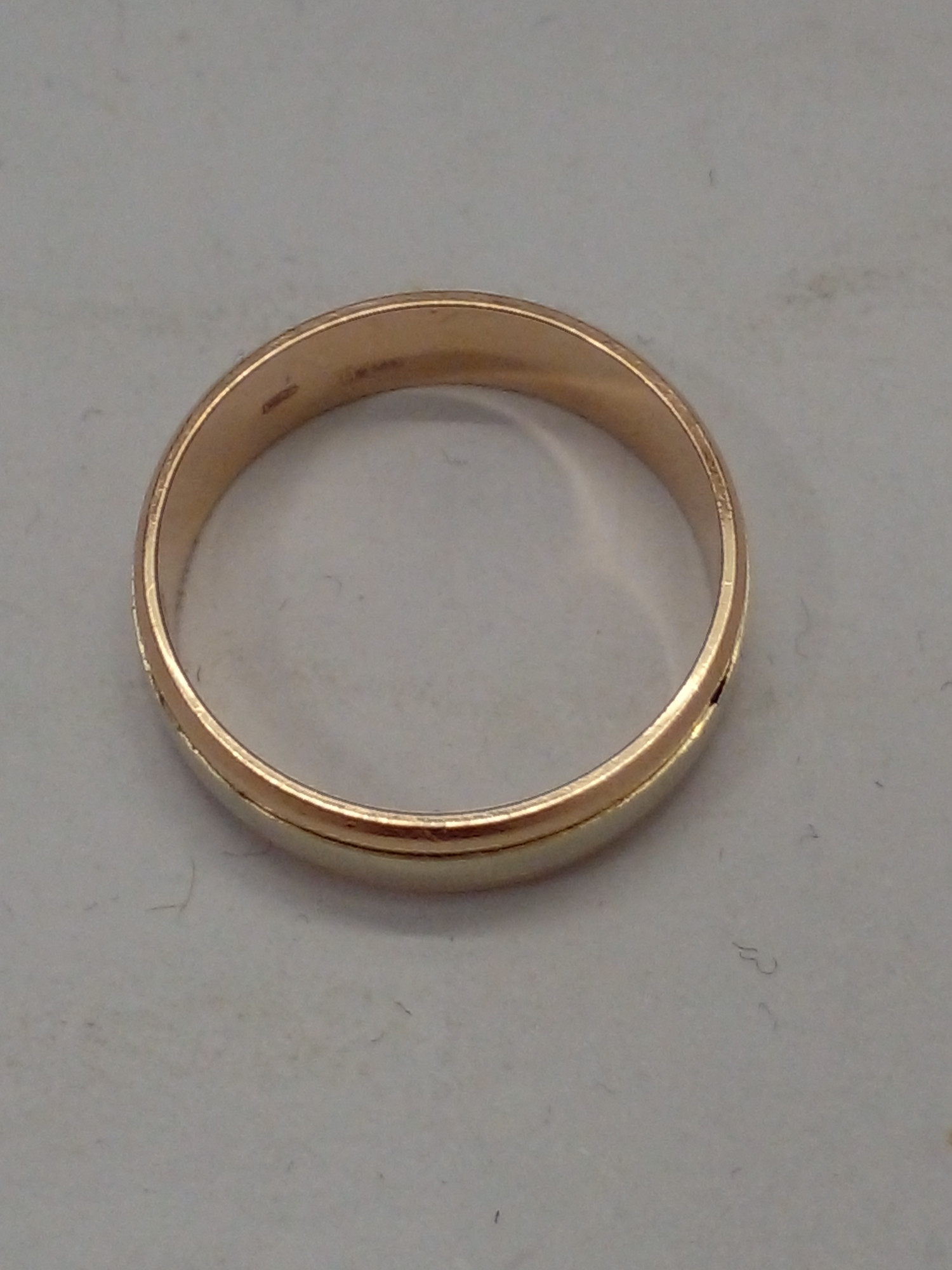 Обручальное кольцо из красного и белого золота (33324453)  3