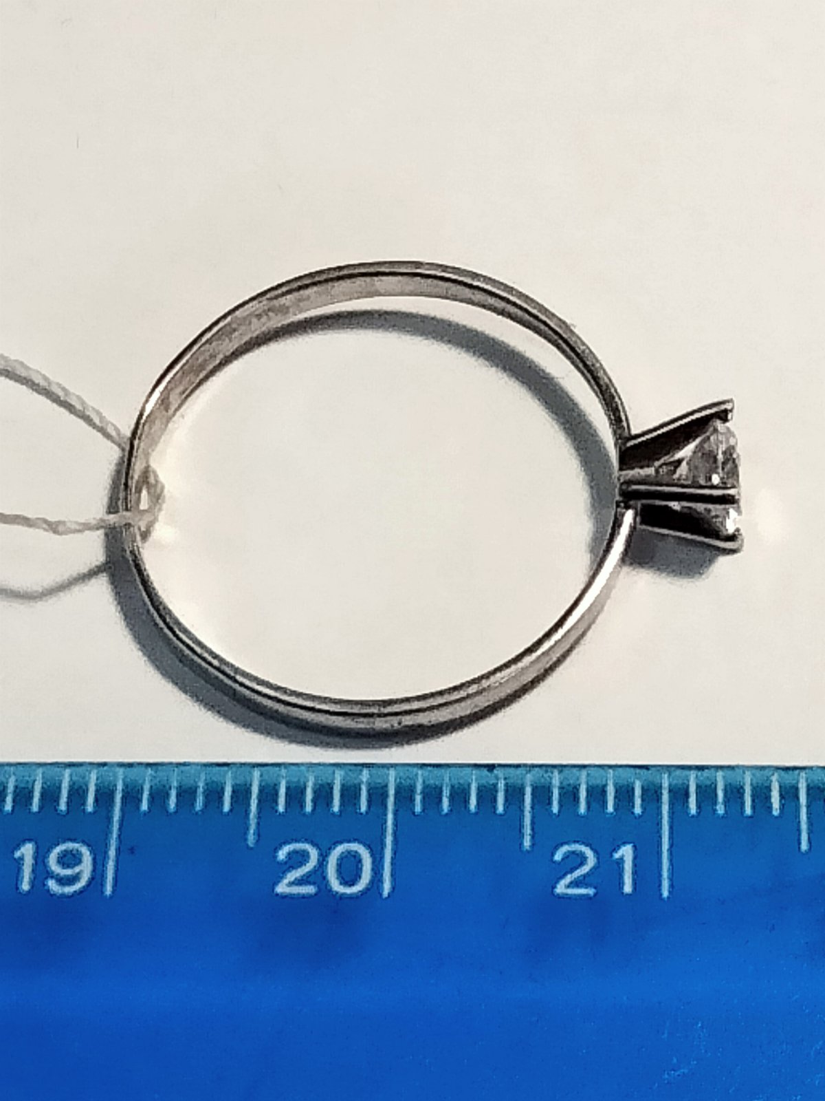 Срібна каблучка з цирконієм (30210030) 4