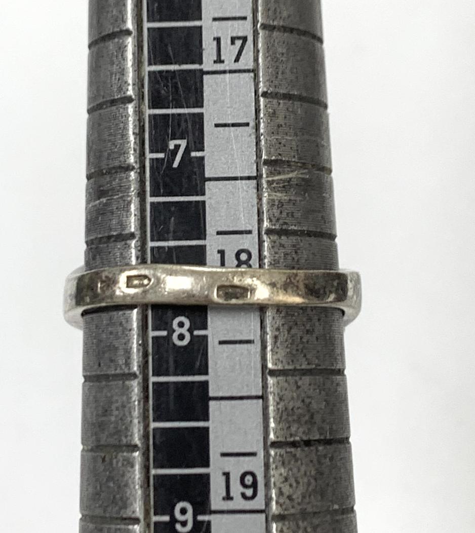 Серебряное кольцо с цирконием (33595523) 2