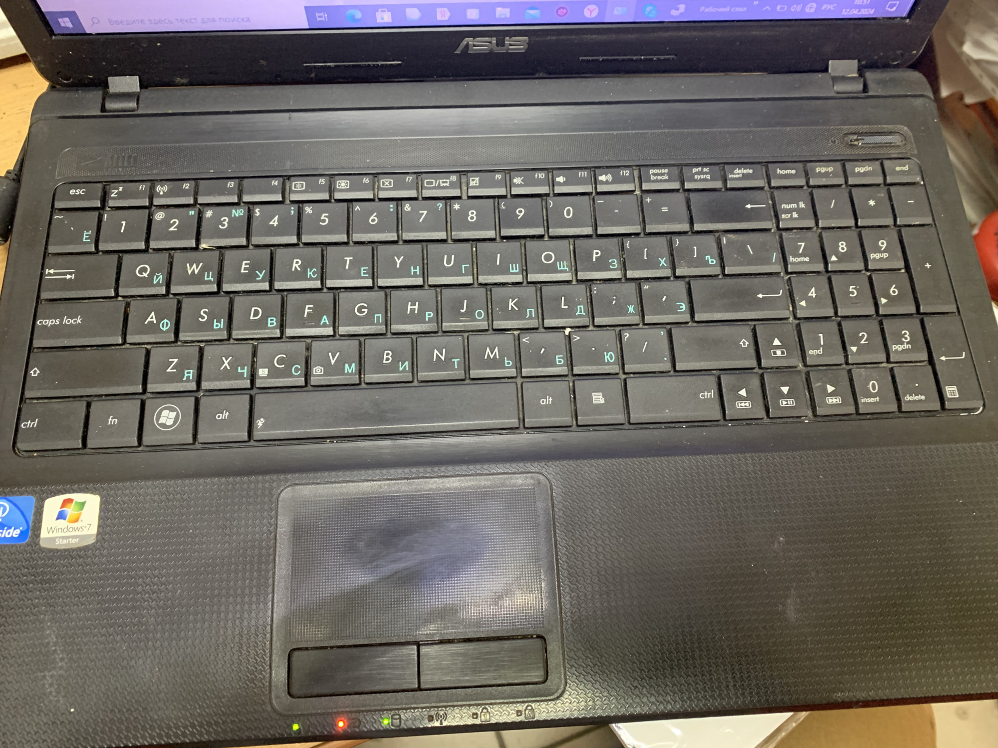 Ноутбук Asus X54C (X54C-SX514O)  2