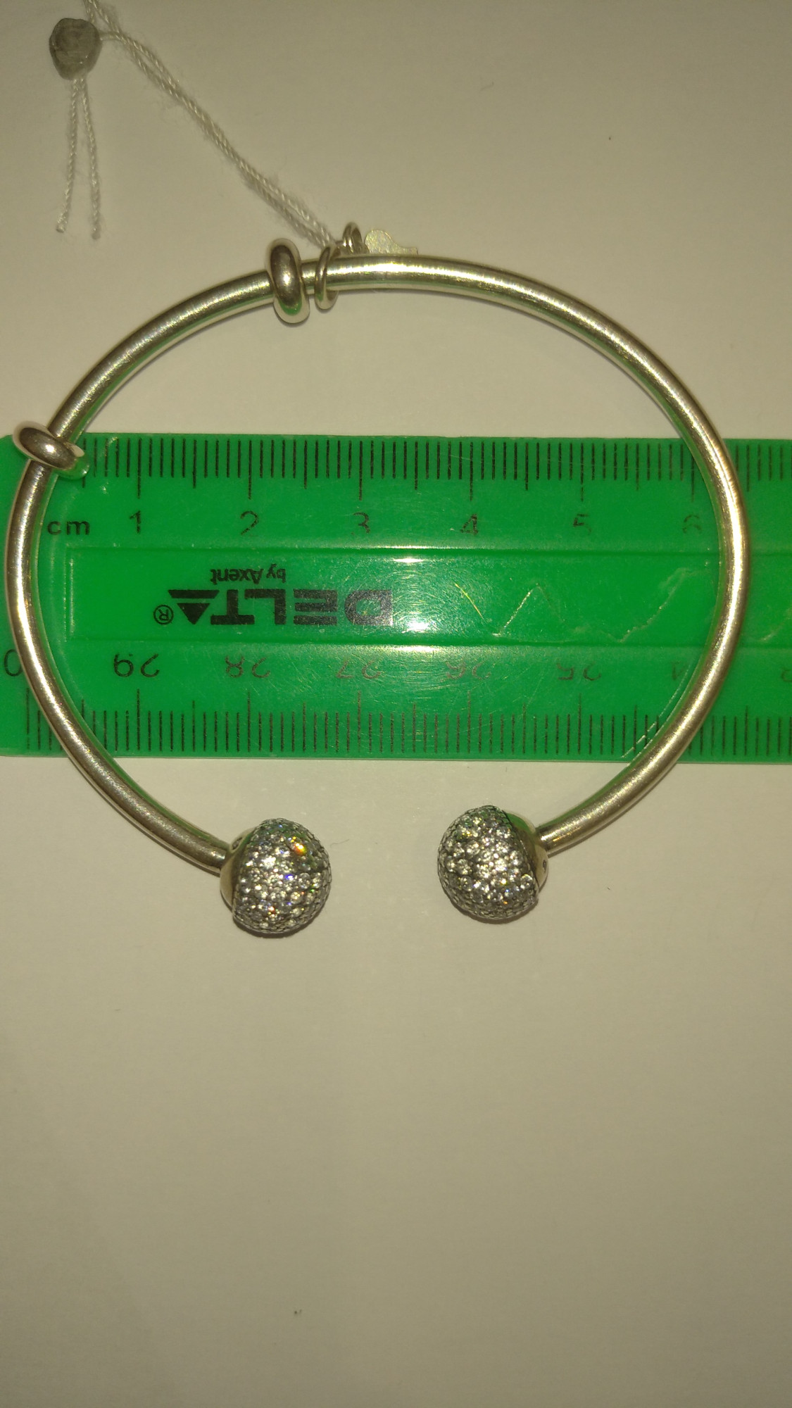 Срібний браслет із цирконієм (31220863) 2