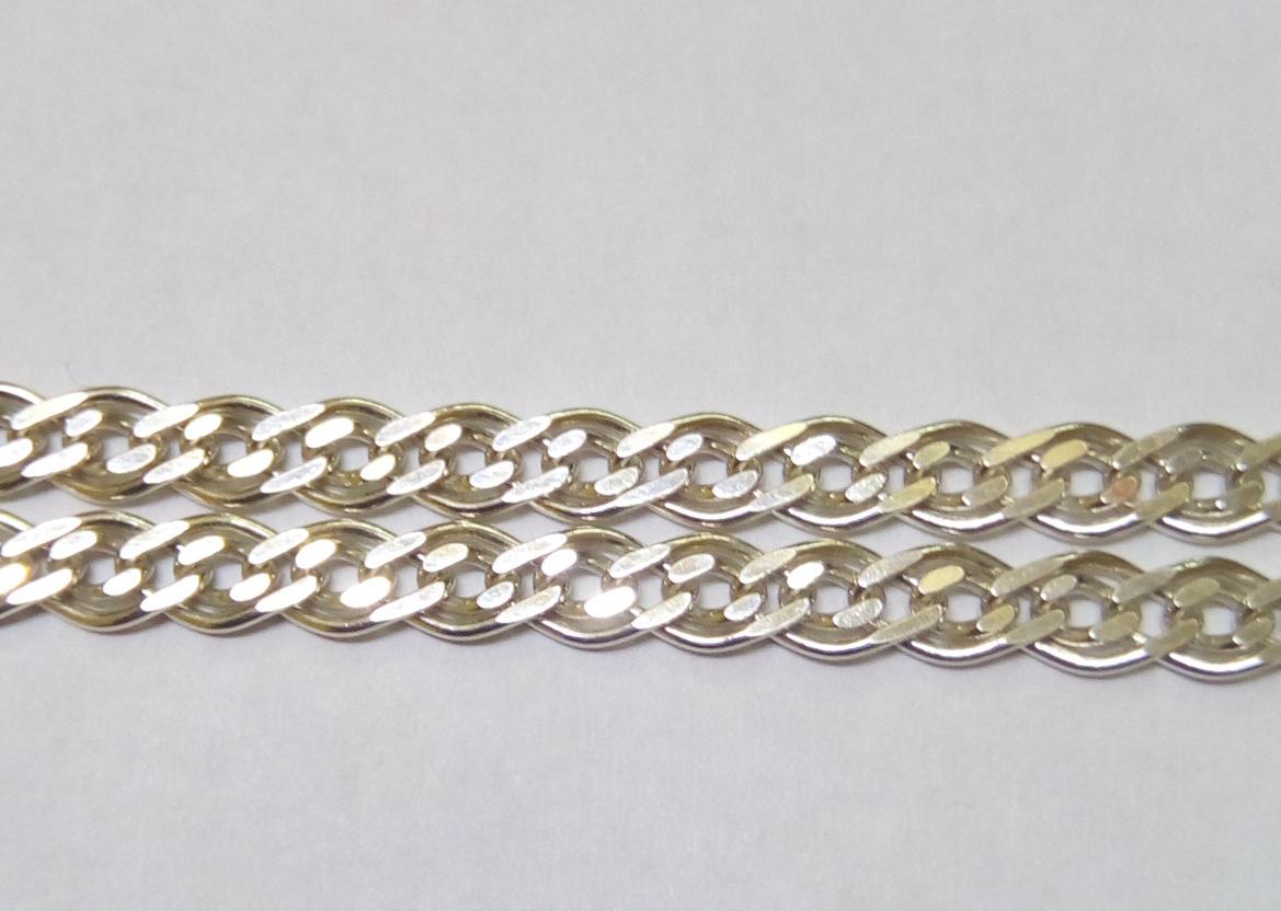 Серебряная цепь с плетением Нонна (30515584) 0