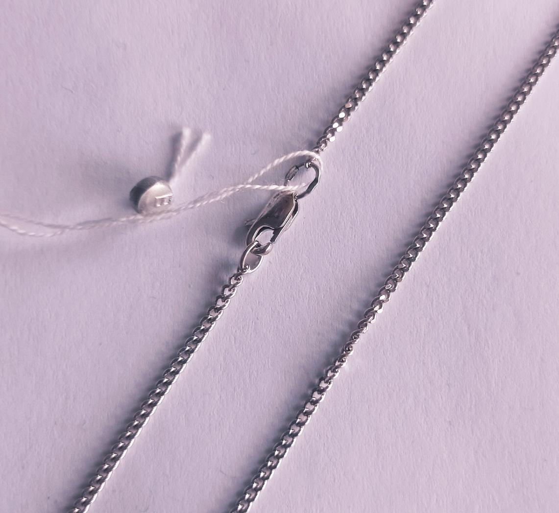 Срібний ланцюг із плетінням панцирне (30525656) 0