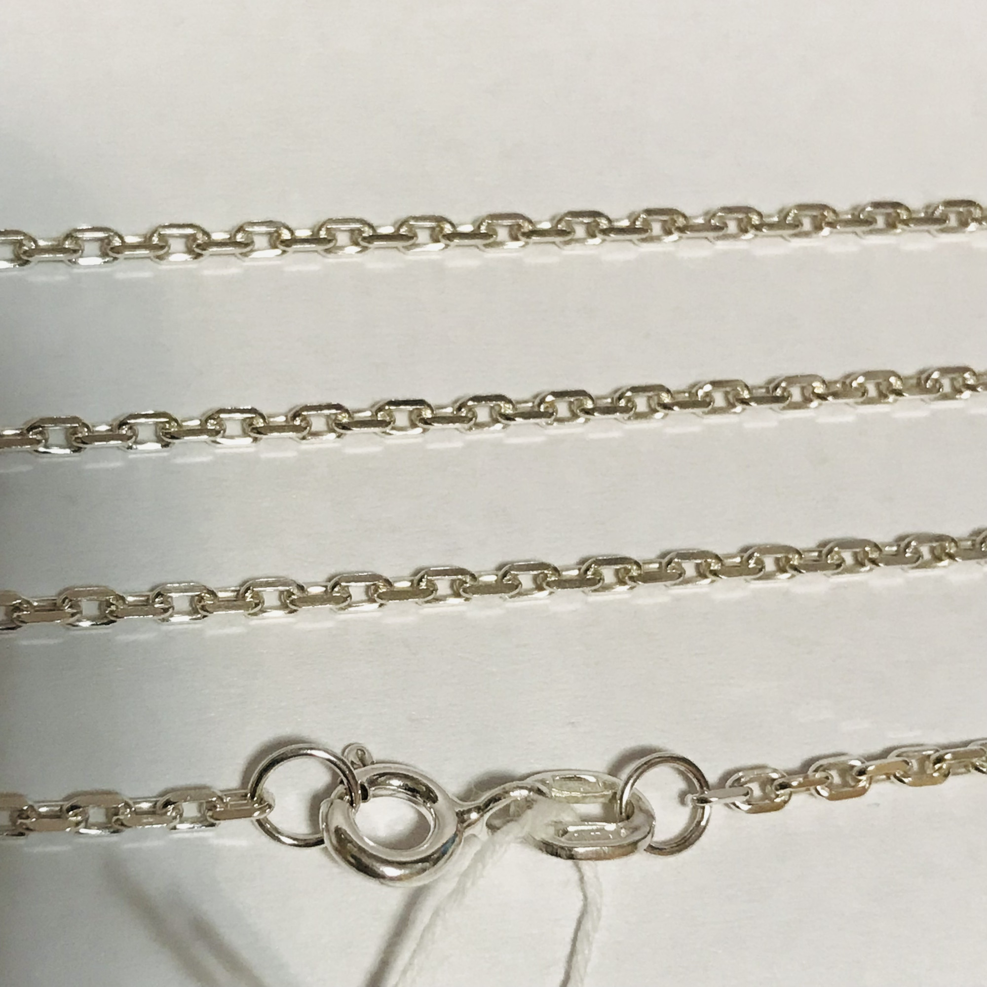 Срібний ланцюг із плетінням Якірне (31978823) 3