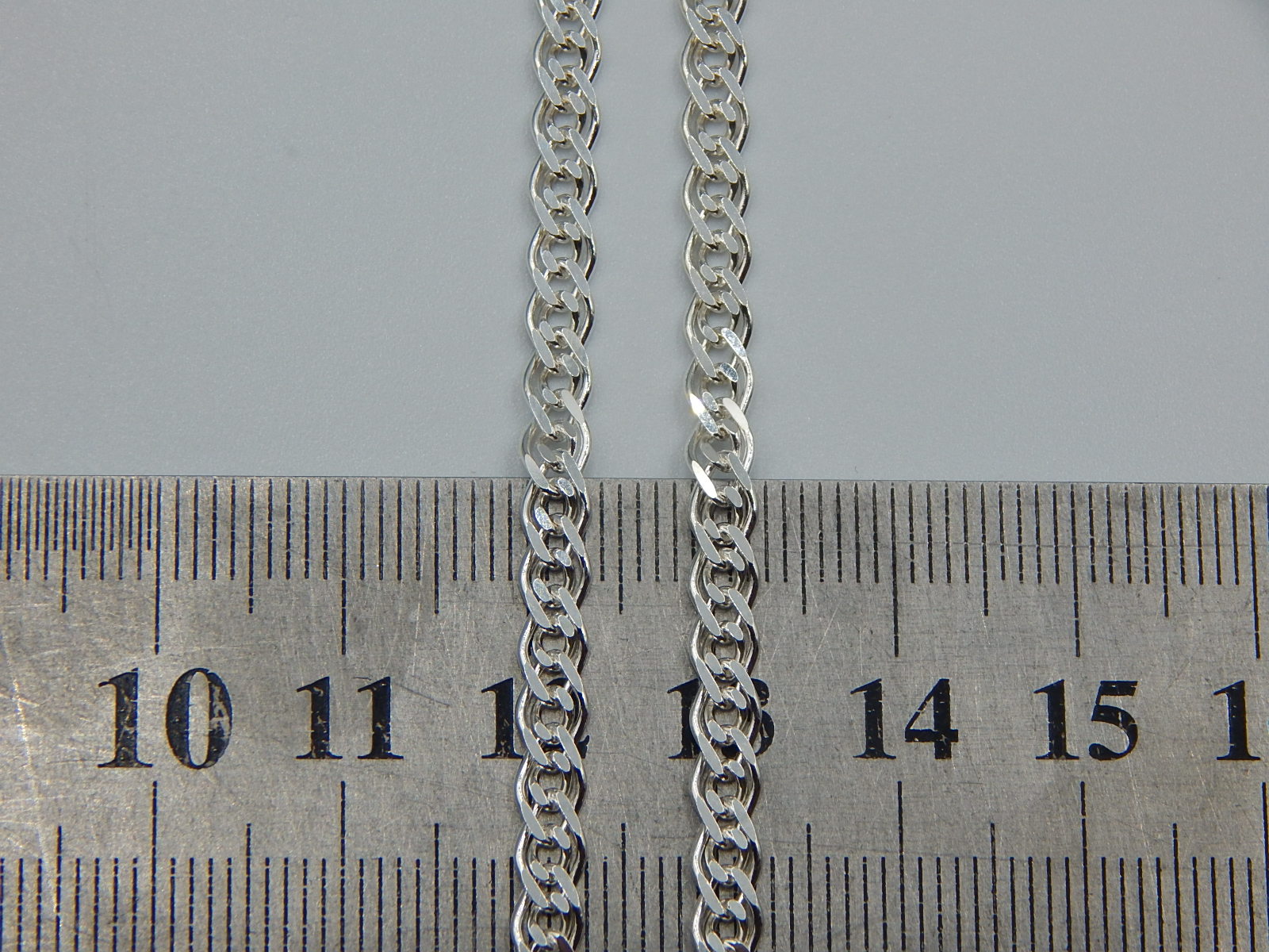 Серебряная цепь с плетением Нонна (31918134) 2