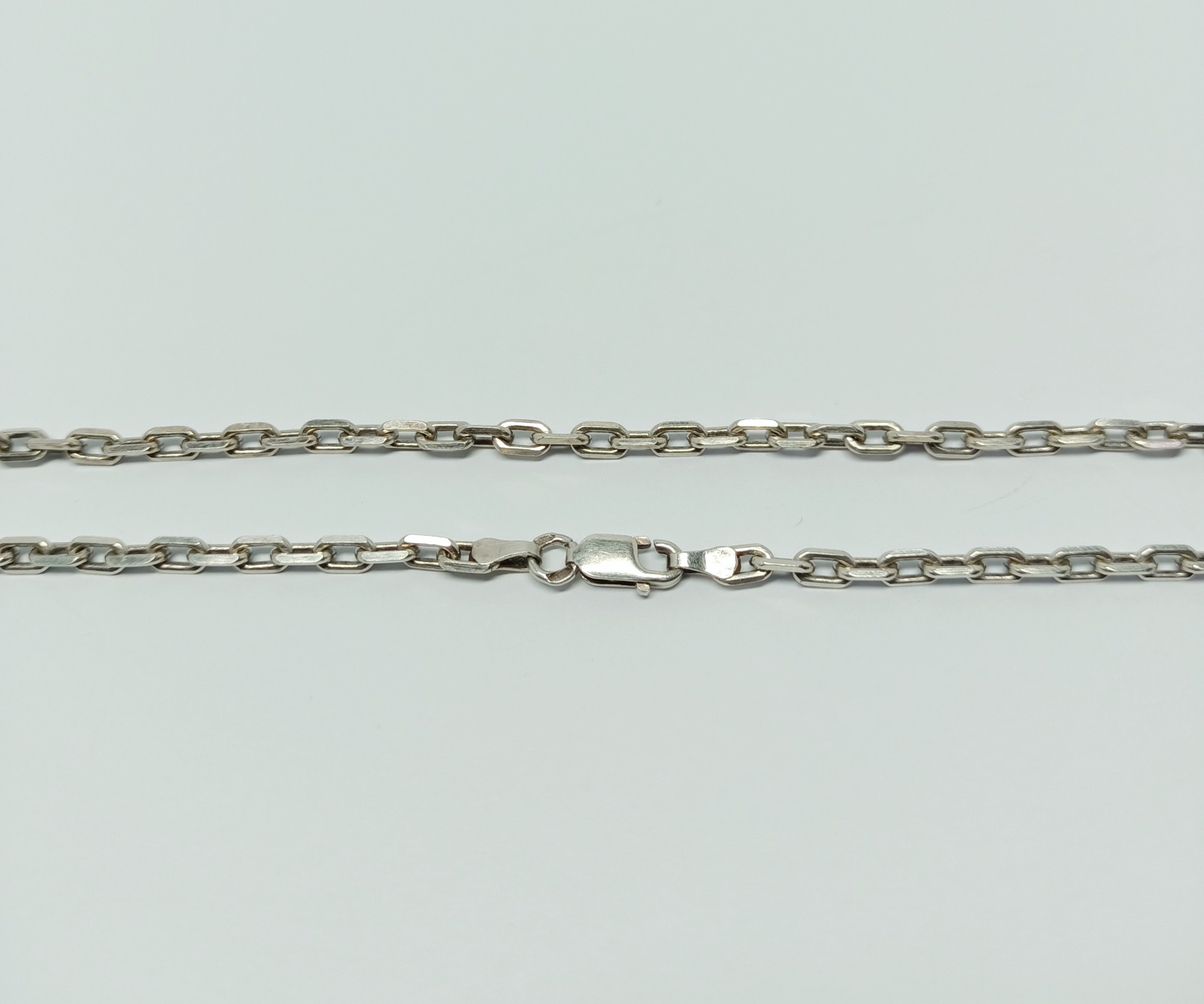 Серебряная цепь с плетением Якорное (33518345) 2