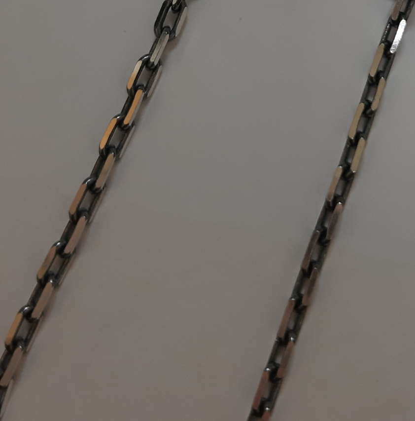 Серебряная цепь с плетением Якорное (30515482) 0