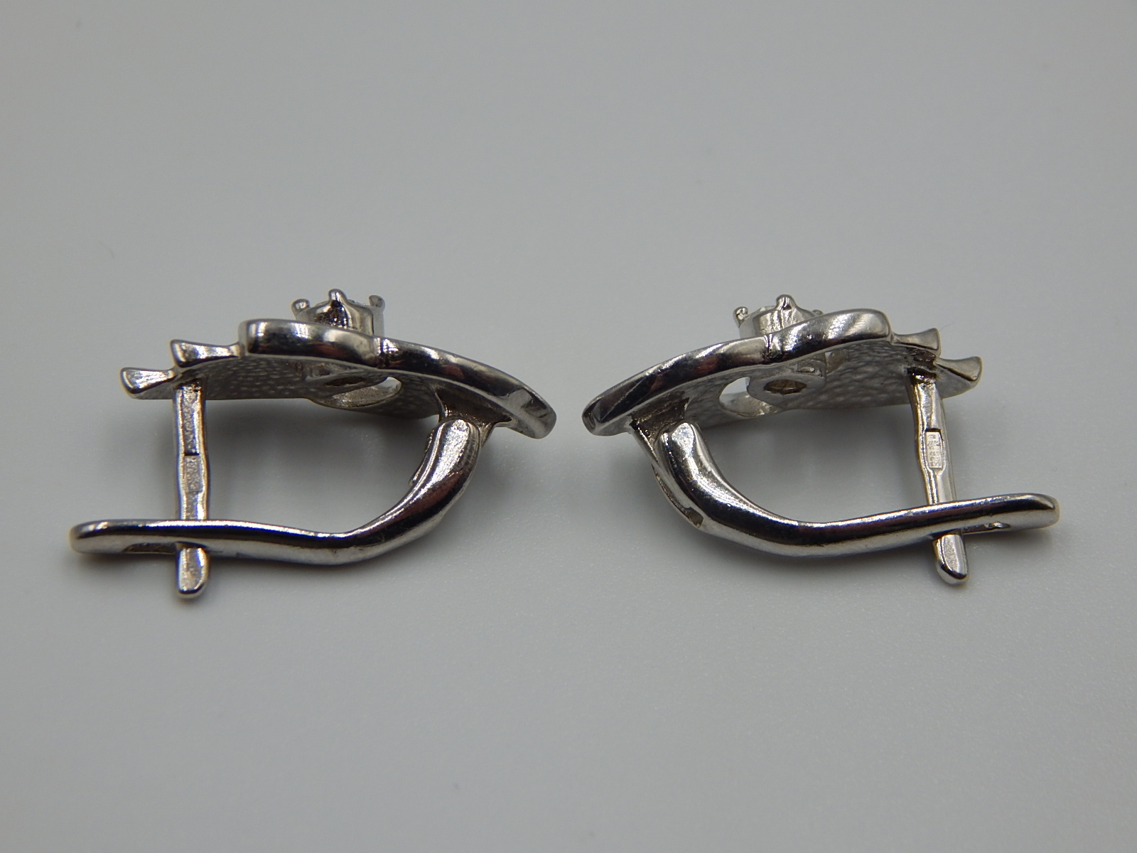 Срібні сережки з цирконієм (33002846) 4