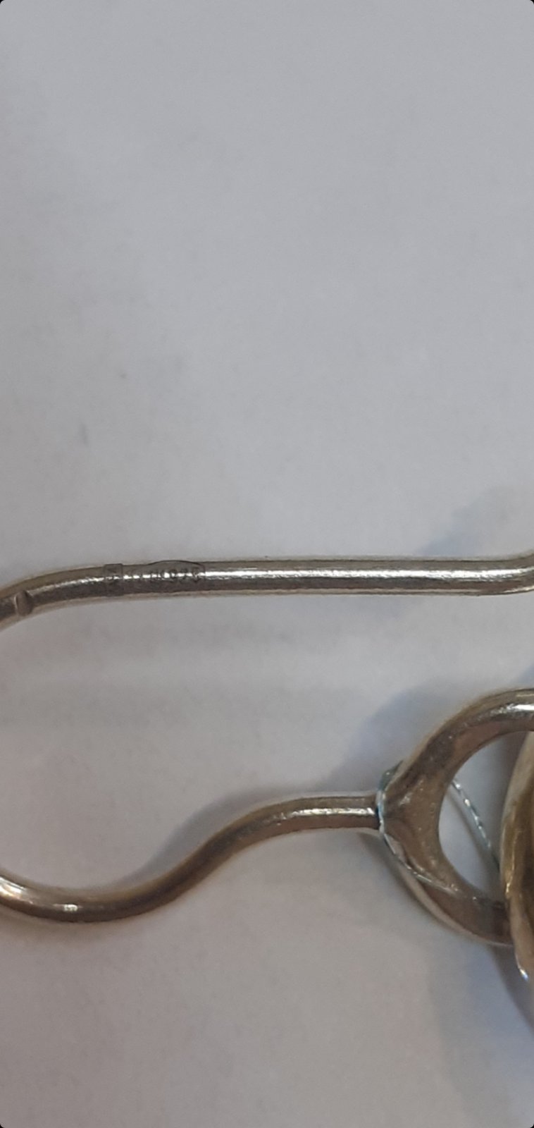 Серебряные серьги с цирконием (30659411) 4