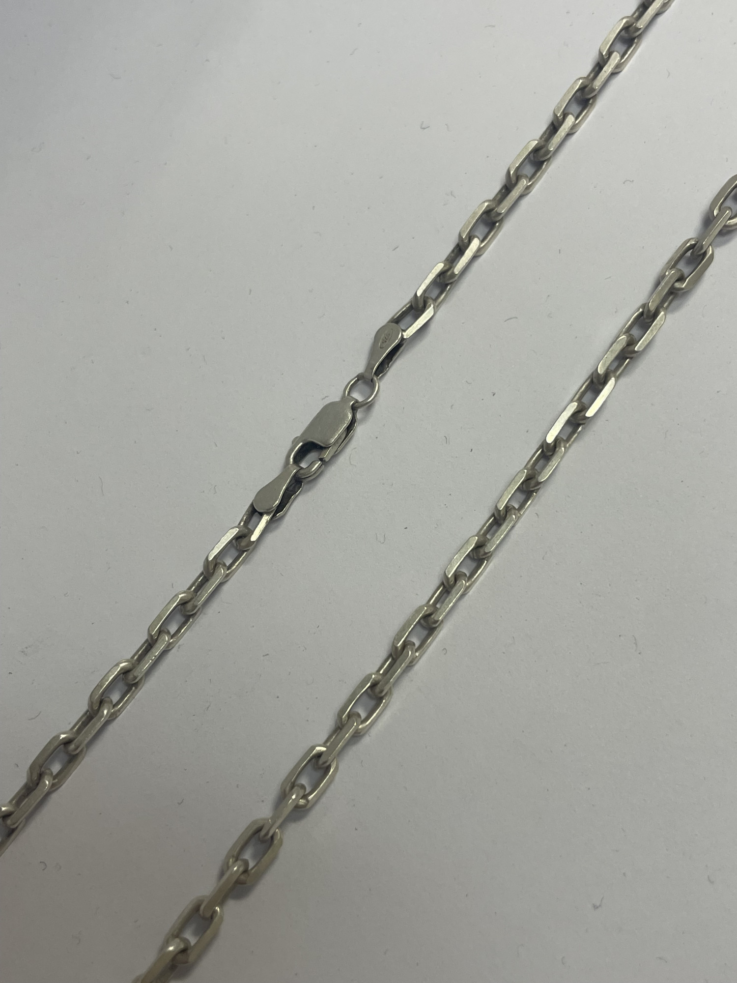 Серебряная цепь с плетением Якорное (33692968) 2