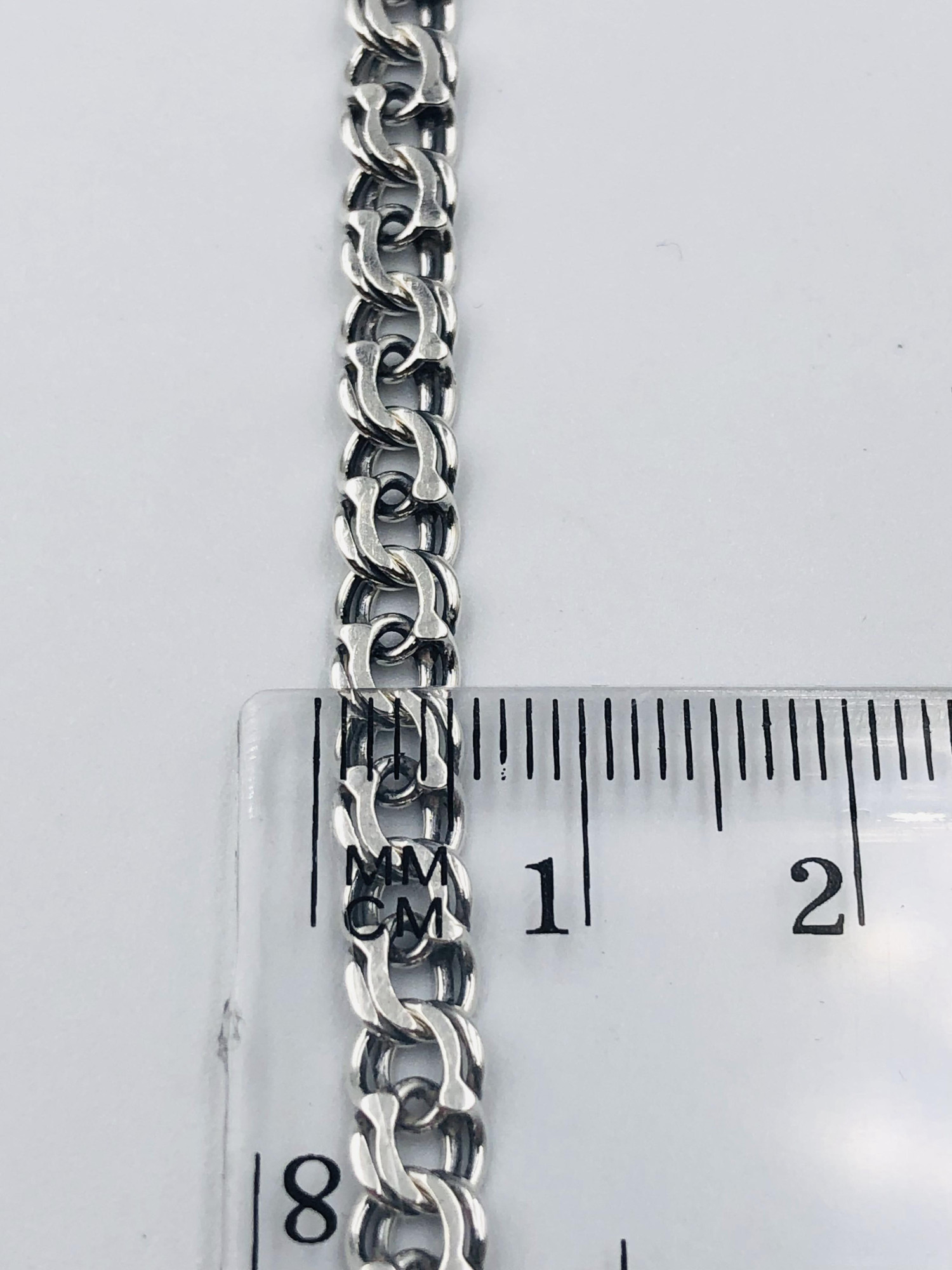 Срібний ланцюг з плетінням Бісмарк (33895647) 2