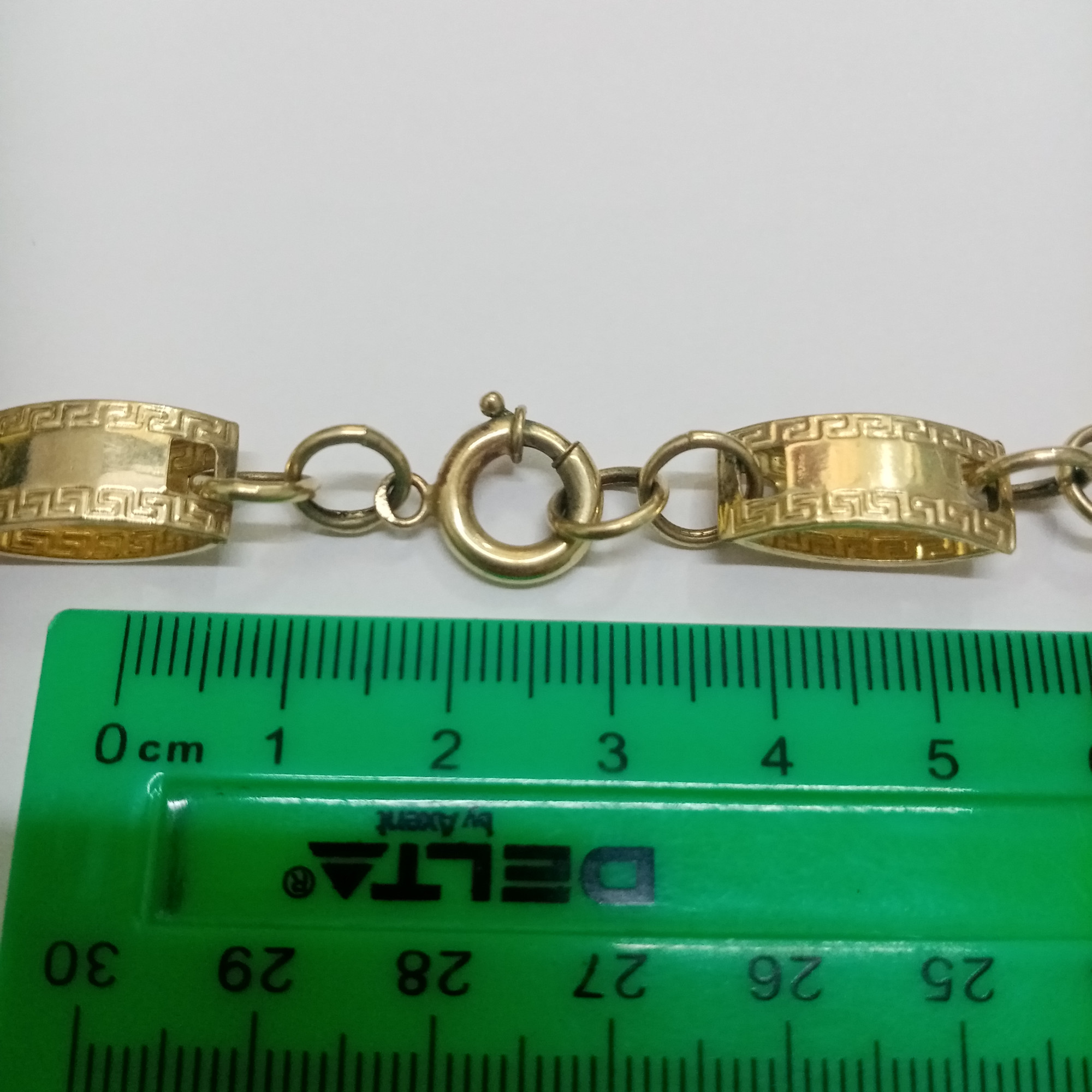 Ланцюжок з жовтого золота з плетінням Фантазійне (31795663) 2