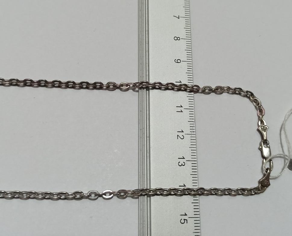Серебряная цепь с плетением Якорное (30504937) 1