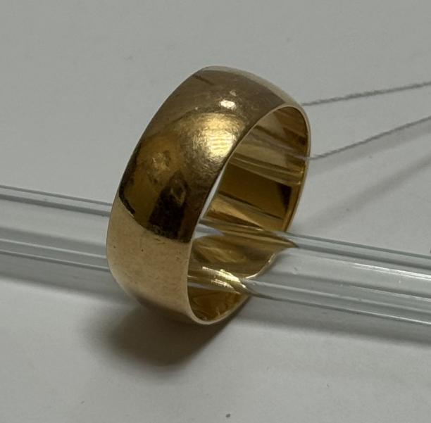 Обручальное кольцо из красного золота (33943958)  0