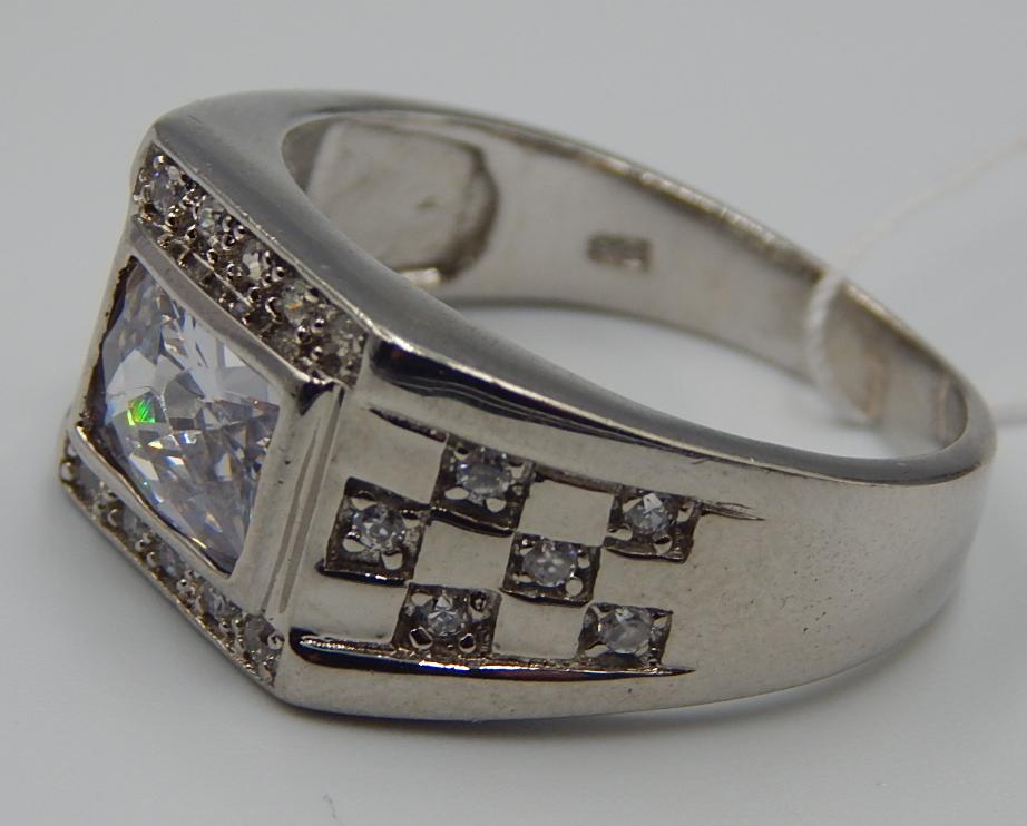 Срібний перстень із цирконієм (33189761) 2