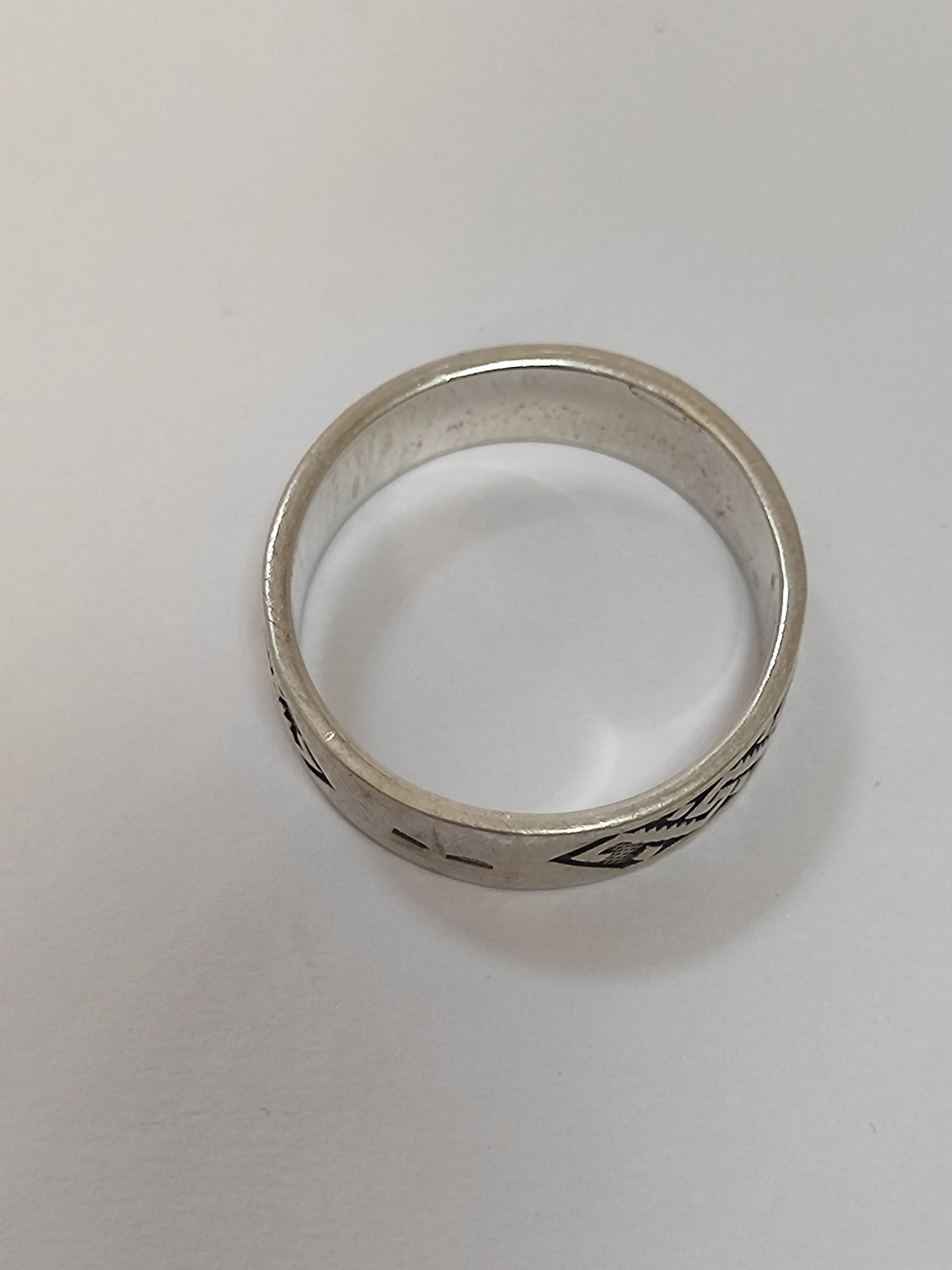 Серебряное кольцо (33655406) 1