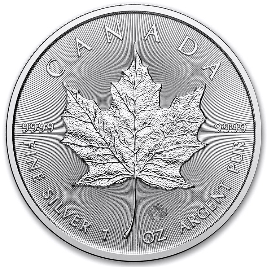 Серебряная монета 1oz Кленовый Лист 5 долларов 2024 Канада (MintDirect Premier + PCGS FS) (33335226) 0