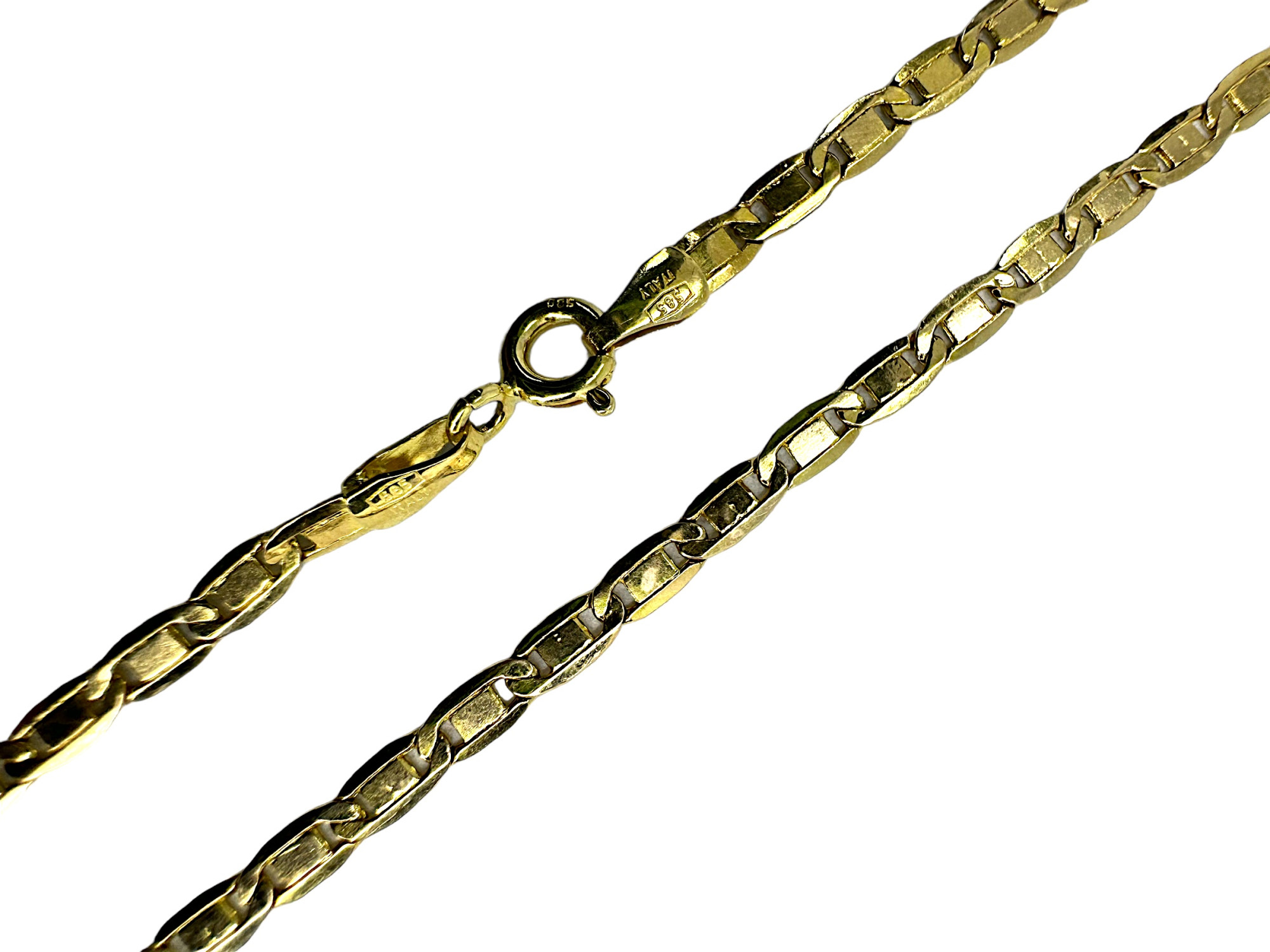 Ланцюжок з жовтого золота з плетінням морське Якірне (32566127) 0