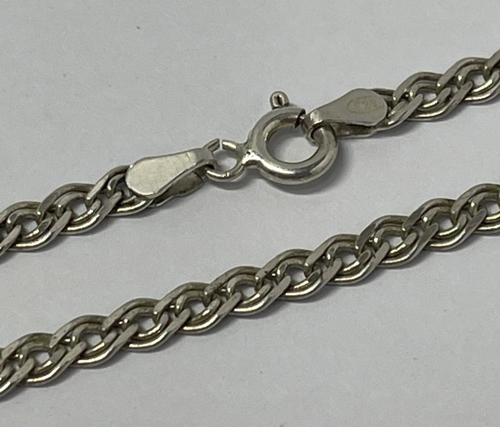 Серебряная цепь с плетением Нонна (33731404) 0
